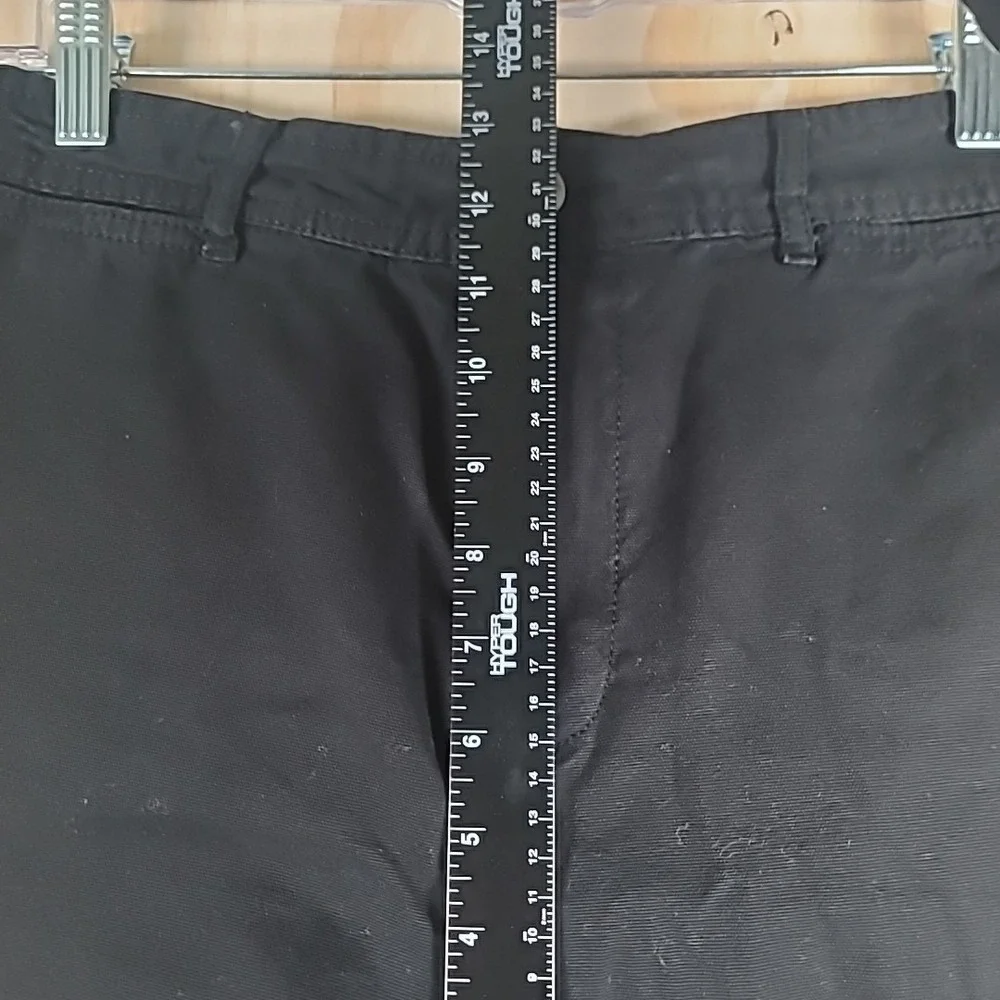 Free People Wide Leg Pants Womens 30  Black Crop High Rise We The Free